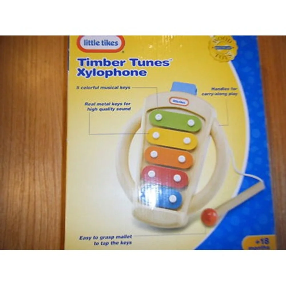 Little Tikes Timber Tunes Xylophone Wood Toy NIB new wood tap a tune instrument